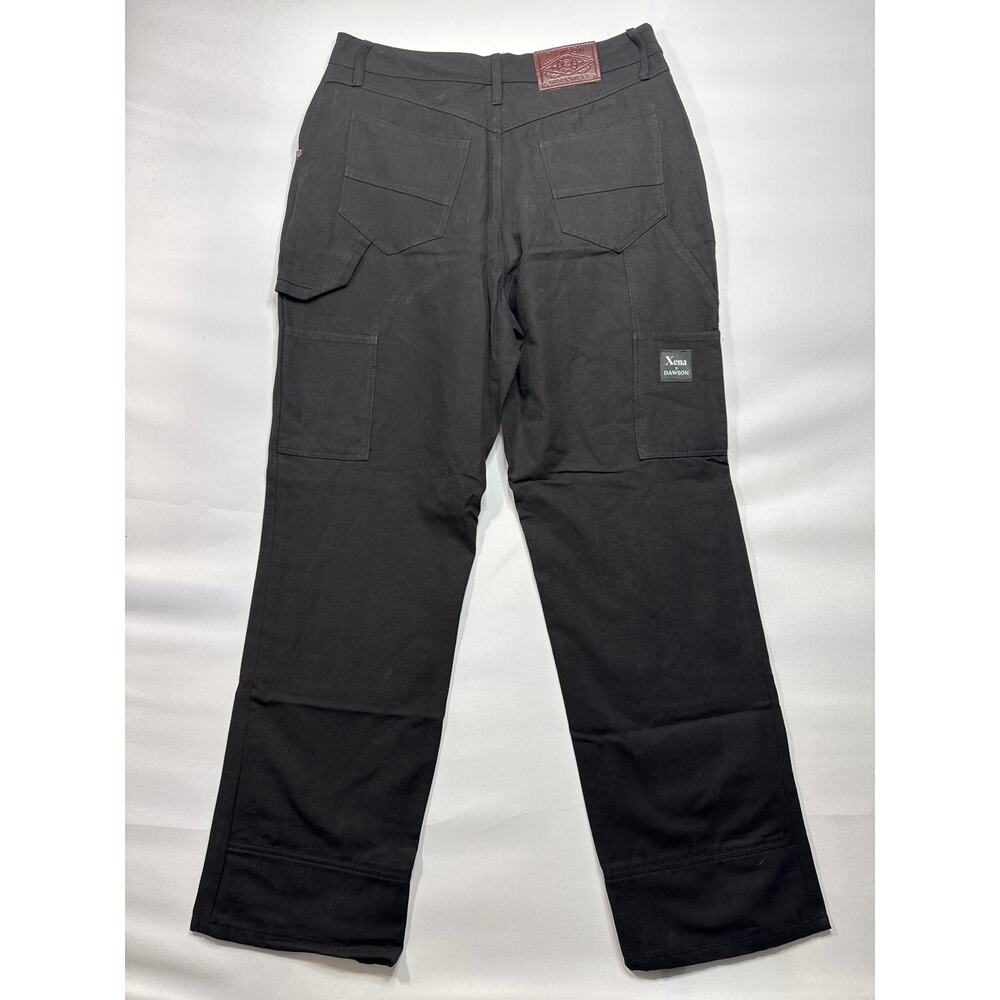 NWT Dawson Workwear Women's Xena Black Carpenter Work Pants - Size 31R (31x30) - Picture 2 of 6